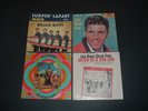 4 picture sleeves 60's Rolling Stones, Dave Clark Five, Ricky Nelson, Beach Boys