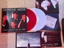 Depeche Mode -- LONDON  1982 -2LP RED/WHITE COLOUR++WHITE LABELS-LIVE