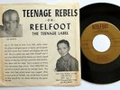 JOE GRIFFITH Teenage Rebels 45 Crazy Sack REELFOOT Pic Sleeve Rockabilly Jr2557a