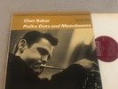 CHET BAKER POLKA DOTS AND MOONBEAMS ORIG JAZZLAND LP VG++/VG++ NICE