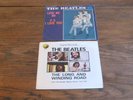 THE BEATLES  LOVE ME DO / THE LONG AND WINDING ROAD  45 RPM's  W/ SLEEVES
