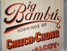 Cheech And Chong - Big Bambu Vinyl Record with Rolling Paper