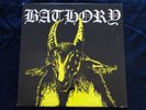 Bathory – Bathory Yellow Goat 1st Press + Label Error Quorthon Ex Copy LP Mayhem