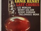 Ernie Henry Last Chorus w/ Lee Morgan Benny Golson Kenny Dorham Riverside LP
