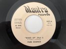 Rare Modern Soul Funk 45 PURE ESSENCE Wake Up MANTRA  hear