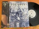 R.E.M Document autographed vinyl LP