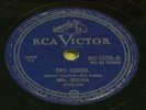 NEIL SEDAKA 1959 “OH  CAROL/ONE WAY TICKET (TO THE BLUES)” 10” 78 RPM BRAZIL