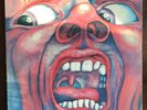 KING CRIMSON In The Court of The Crimson King GATEFOLD pink rim island