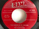 Rare RAMA THE HARPTONES The SHRINE OF ST. CECILIA Rare NMINT R&B SOUL Doo Wop 45
