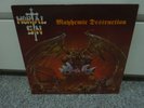 MORTAL SIN - Mayhemic Destruction - RARE 1st Press LP W/Lyric Inner 1987 - EX/EX