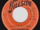 RON HARRINGTON 45 RPM HIllside It Happened To Me Again OHIO NORTHERN SOUL