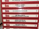 7 Scatole Da 10 vinili l’una “La Canzone Italiana” 33 Giri - Fabbri Editore