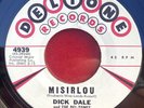 Dick Dale And The Del-Tones Misirlou 45 VG++ Clean Copy Rare Surf Instrumental