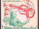 LITTLE LAMBSIE PENN: i wanna spend xmas with elvis / painted lips and pigtails