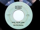 BAND SIGNED- THE FIVE BUCKS Now You're Gone/No Use In Tryin GARAGE 45 RPM RECORD