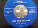 DAVE ISBELL Let's Do It Up Brown/ Make-Believe Christmas sarg 109 Willie Nelson