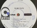 Blind Faith Self Titled OG 1969 MONO PROMO WLP RARE Clapton Cream Atco