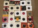 BEATLES ELVIS STONES BOWIE KINKS VINYL SINGLES - 37 ORIGINAL 45s VG TO EX