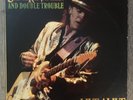 STEVIE RAY VAUGHN AND DOUBLE TROUBLE LIVE VINYL - VG+,VG/VG+