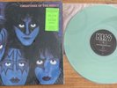 KISS LTD ED CREATURES OF THE NIGHT GLOW IN DARK VINYL LP ALBUM HYPE STICKER NM