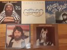 5 Chuck Girard Albums-VG+ to EX Condition Vinyl-1970's Christian Music