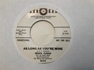 Bruce Cloud  Motif 30-015.  Let Me Come Back Home /AsLong As You?re Mine. M-  DJ
