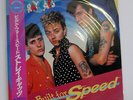 STRAY CATS BUILT FOR SPEED ARISTA 25RS-186 JAPAN OBI, INSERT VINYL LP