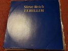 STEVE REICH - TEHILLIM LP ECM 1215 ECM RECORDS 1982 VG++