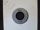 45T TEST PRESSING JOHNNY HALLYDAY CA NE CHANGE PAS UN HOMME 1991