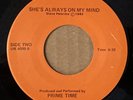 PRIME TIME: She's Always On My Mind 45 private rock AOR hear