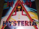 Def Leppard 45 rpm record with picture sleeve ' Hysteria ' .