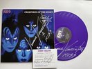 kiss creatures of the night vinyl lp, Purple, Autographed By Vinnie Vincent