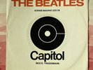 BEATLES FOREVER 45.   NOWHERE MAN.  Canada Capitol 5587.  ORANGE.  MONO.  EX.