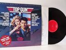 TOP GUN SOUNDTRACK various artists LP VG+/VG+, CBS 70296, vinyl, & lyric inner