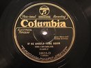 COUNTRY CHUMBLER FAMILY AUTO HARP GTR If He Should Come Again COLUMBIA 15513  E+