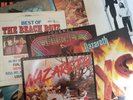 vinyl records lot. Rock and roll