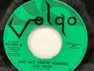 GWEN OWENS   Just Say You're Wanted. 1966 Northern soul 45 on VELGO