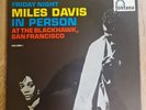 Miles Davis LP In Person UK Fontana 1st Press WONDERFUL VINYL