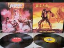 WASP - W.A.S.P. (1984) (EX) / The Last Command (1985) (VG) / Capitol pressings