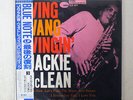 JACKIE MCLEAN SWING,SWANG,SWINGIN' BLUE NOTE BN 4024 JAPAN OBI INSERT VINYL LP