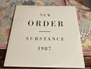 New Order: Substance, Qwest 1-25621, 2 LP, 1987, Embossed Cover, EX/EX