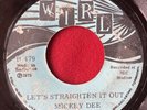 MICKEY DEE _ Caribbean Deep Soul _ LETS STRAIGHTEN IT OUT 45 Breaks Barbados 7