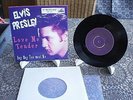 1 x HMV UK Single Elvis Presley Love Me Tender HMV POP 253