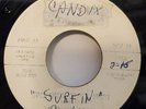 Beach Boys SURFIN / LUAU (EXTRA RARE R&R PROMO 45) CANDIX 331 PLAYS VG++