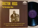 Dr. Ross - 'The Harmonica Boss' Fortune LP FS 3011 - Rare Detroit Blues LP 33rpm