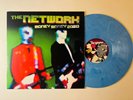The Network Money Money 2020 Blue Marble Vinyl LP Green Day RARE VG++