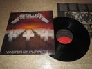 Metallica - Master of Puppets LP  Elektra 60439-1-Original 1986 Allied Pressing