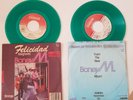 45 tours BONEY M - MADAGASCAR (green vinyl) RARE original