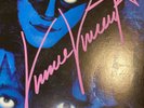 KISS Lp SIGNED 501(white) CREATURES OF THE NIGHT Original Vinyl VINNIE VINCENT