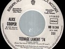 Alice Cooper - Teenage Lament 74 - Vinyl Record 7 inch.. - P326A